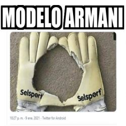 armani sin manos meme|sin manos in english.